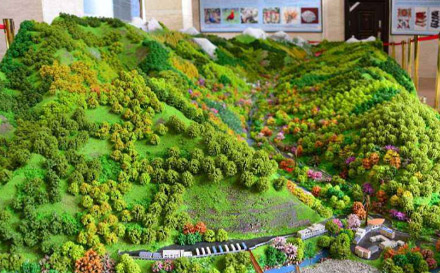 机械工业敦煌敦煌沙盘模型设计制作难度比建筑模型高