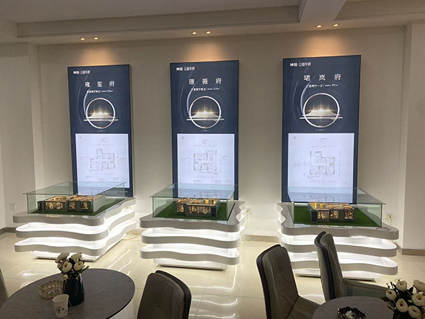 白银坤阳华府地产敦煌户型模型